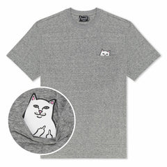 Ripndip Online Shop | Lord Nermal Pocket Tee (Heather Grey)