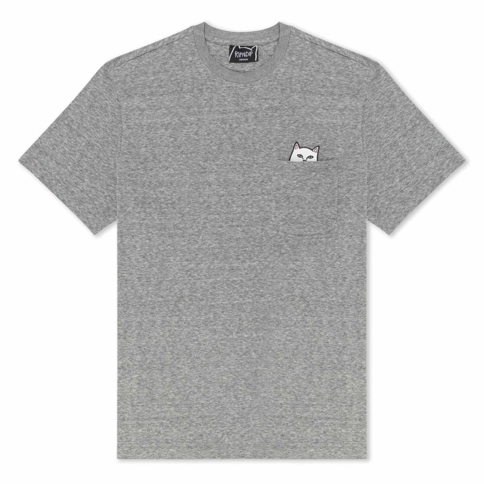 Ripndip Online Shop | Lord Nermal Pocket Tee (Heather Grey)