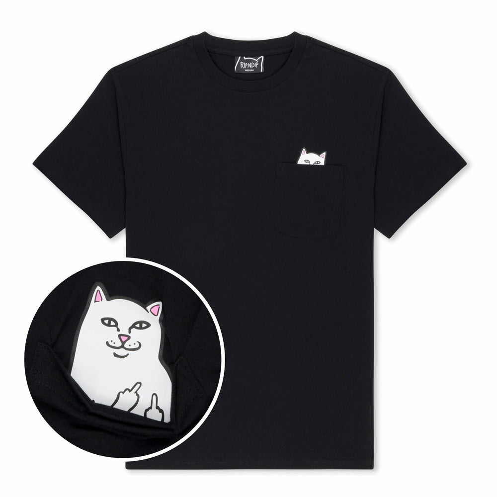 Ripndip Outlets | Ripndip - Lord Nermal Pocket Tee (Black)