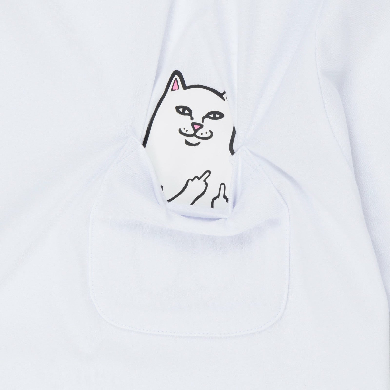 Ripndip Sale | Ripndip - Lord Nermal Pocket Tee (White)