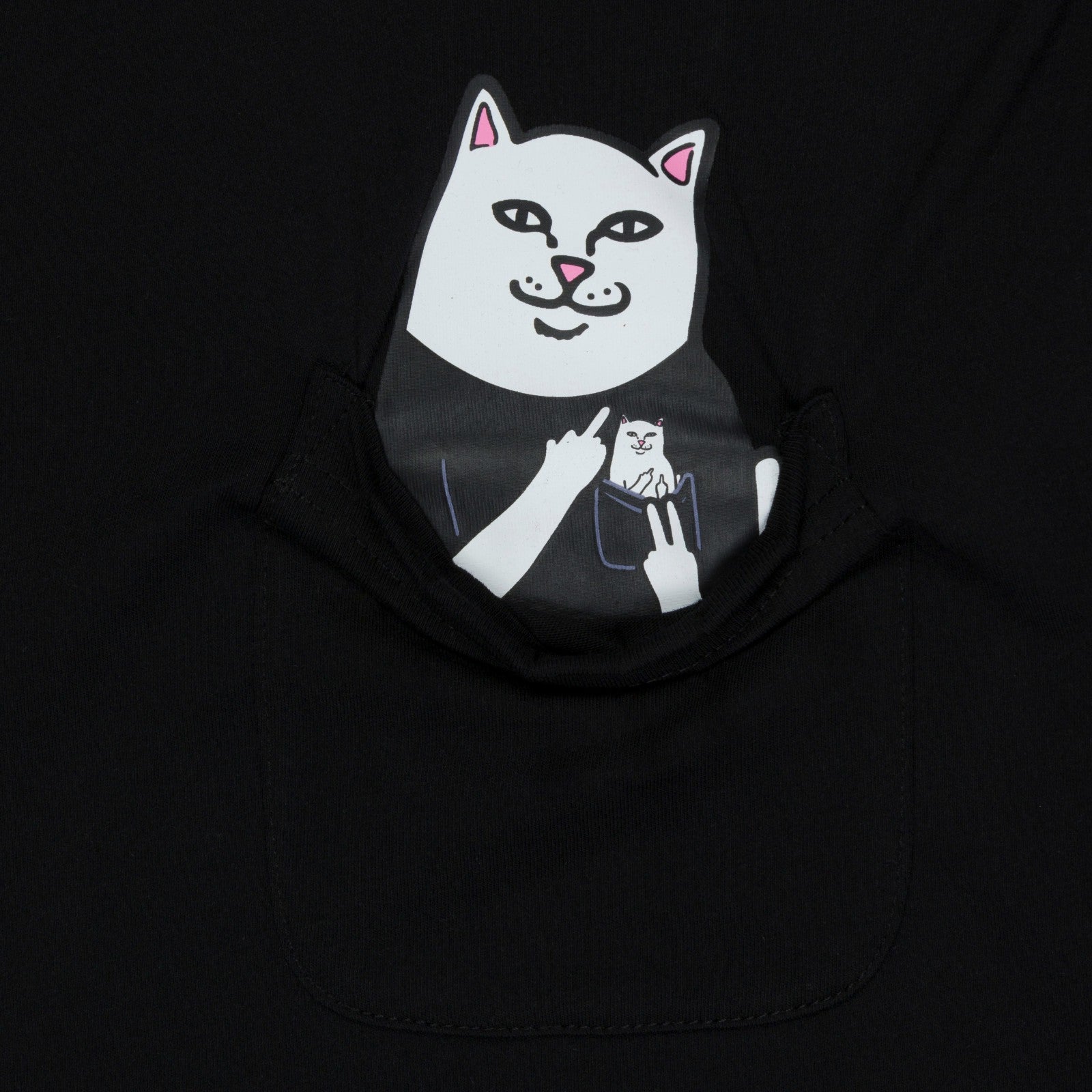 Ripndip New | Incepted Lord Nermal Pocket Tee (Black)