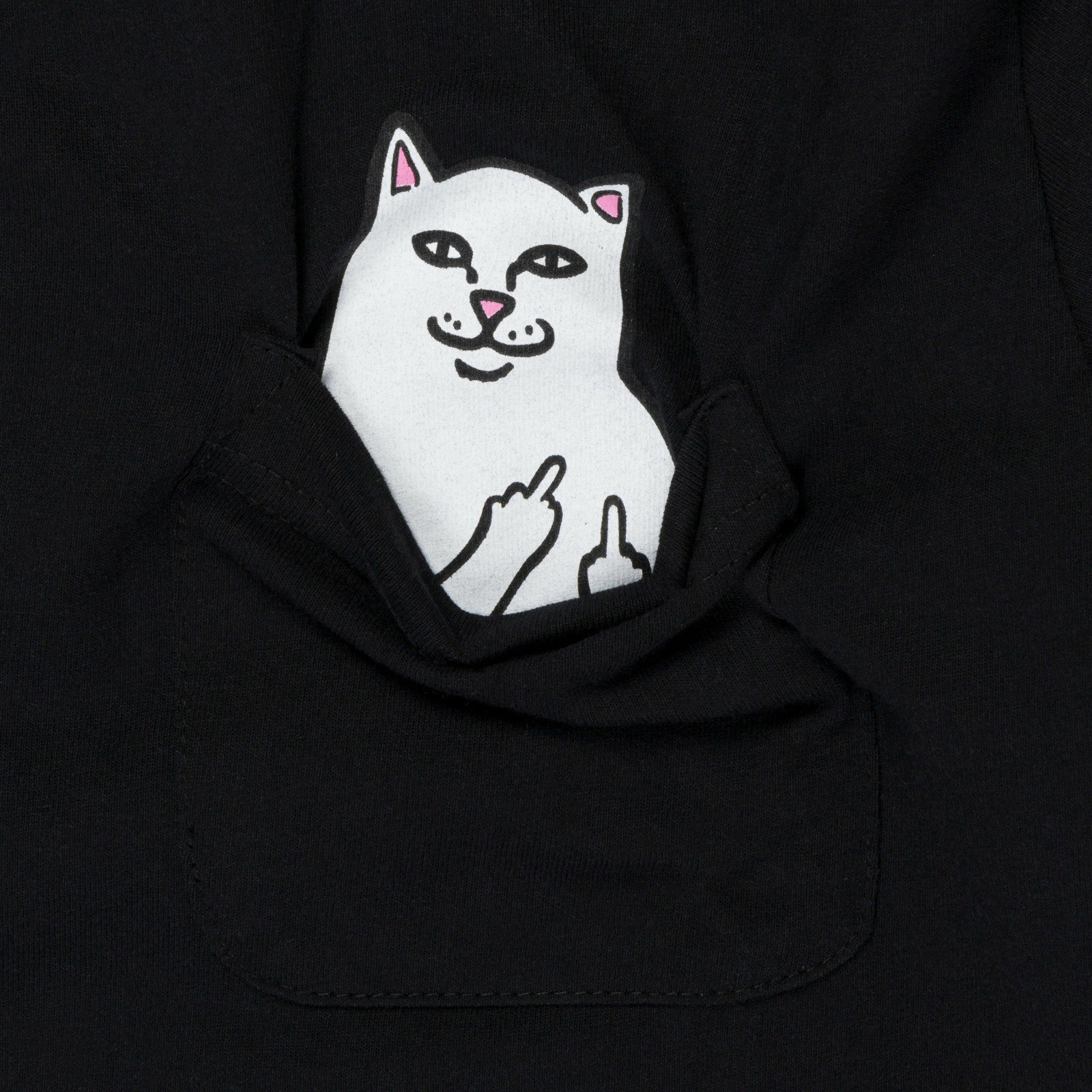 Ripndip Online | Lord Nermal Pocket Tee (Black)
