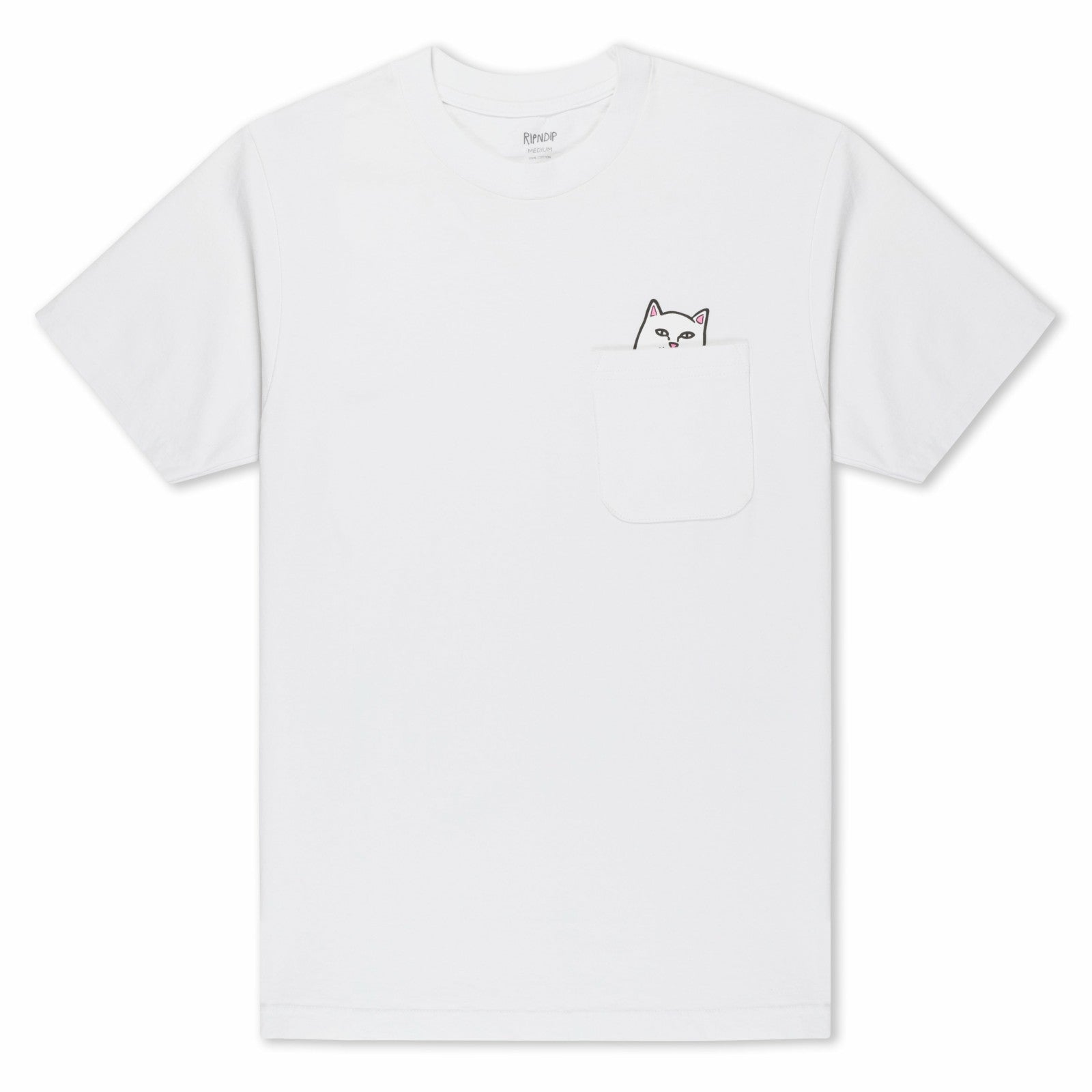 Ripndip Discount | Lord Nermal Pocket Tee (White)