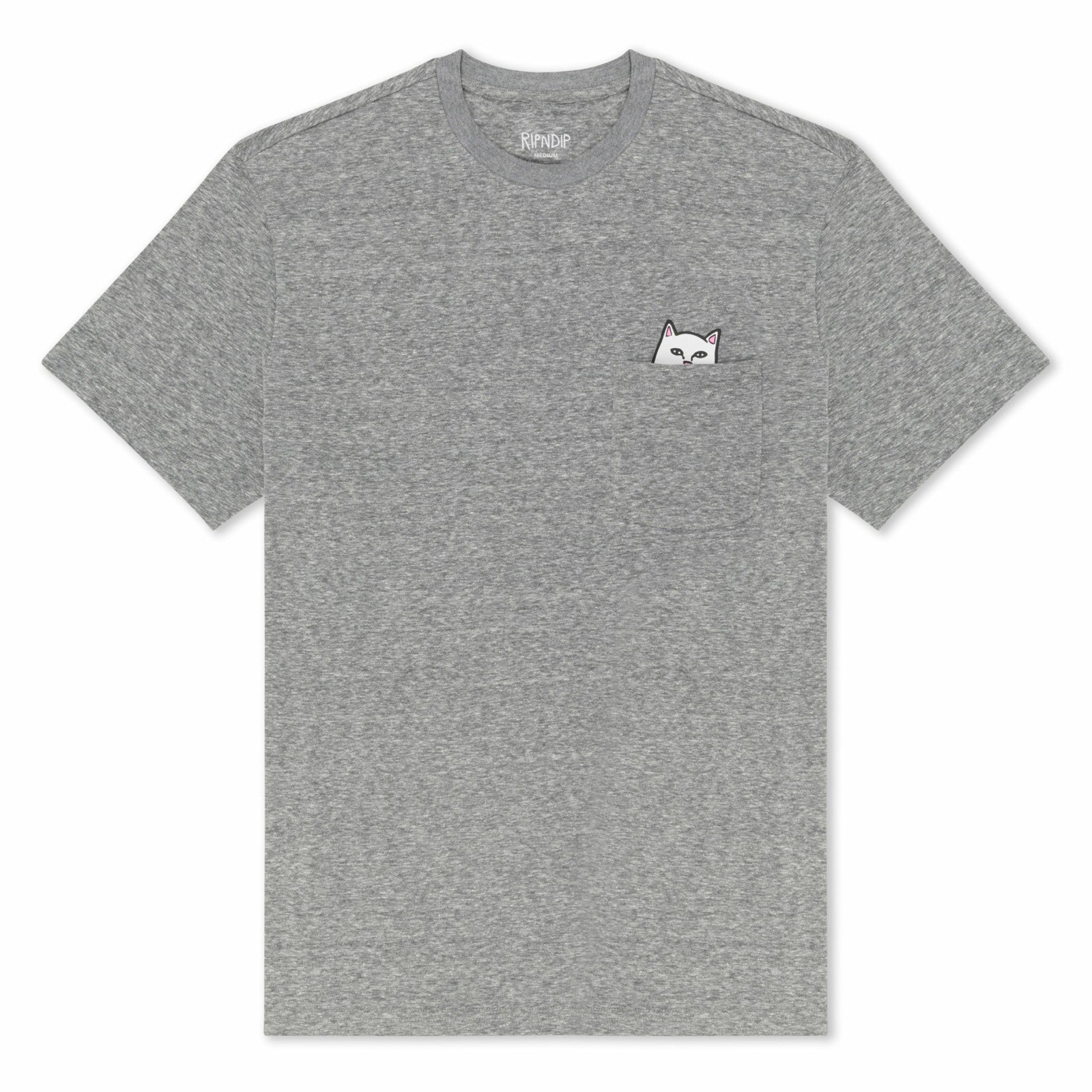 Ripndip Outlets | Lord Nermal Pocket Tee (Heather Grey)