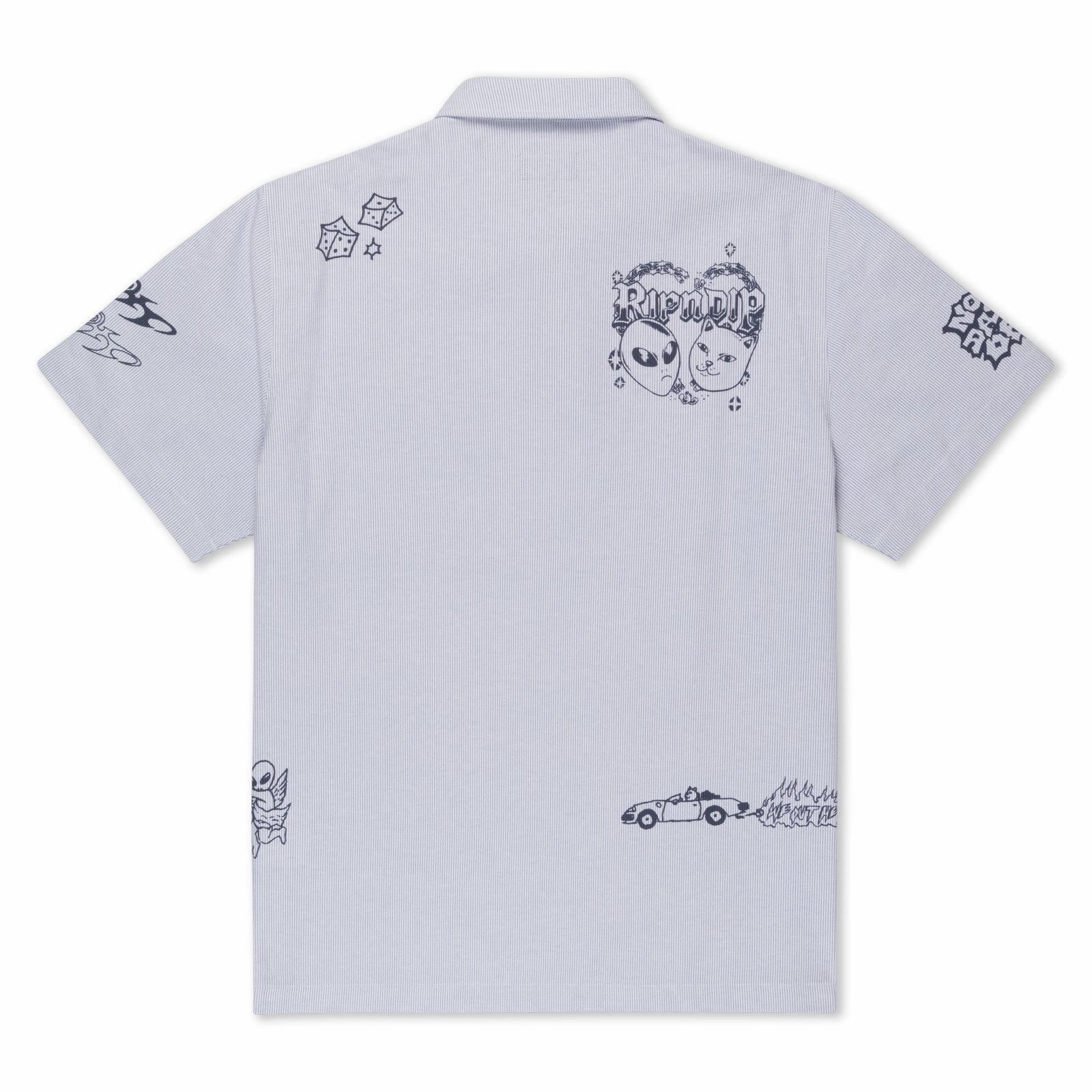 Ripndip For Sale | Westside Quarter Zip Shirt (Navy )