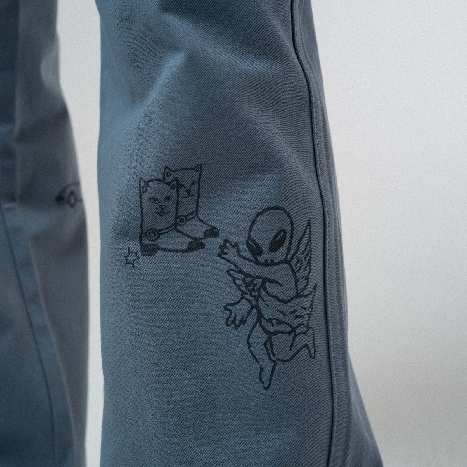Ripndip Sale | Westside Wide Fit Pants (Slate)