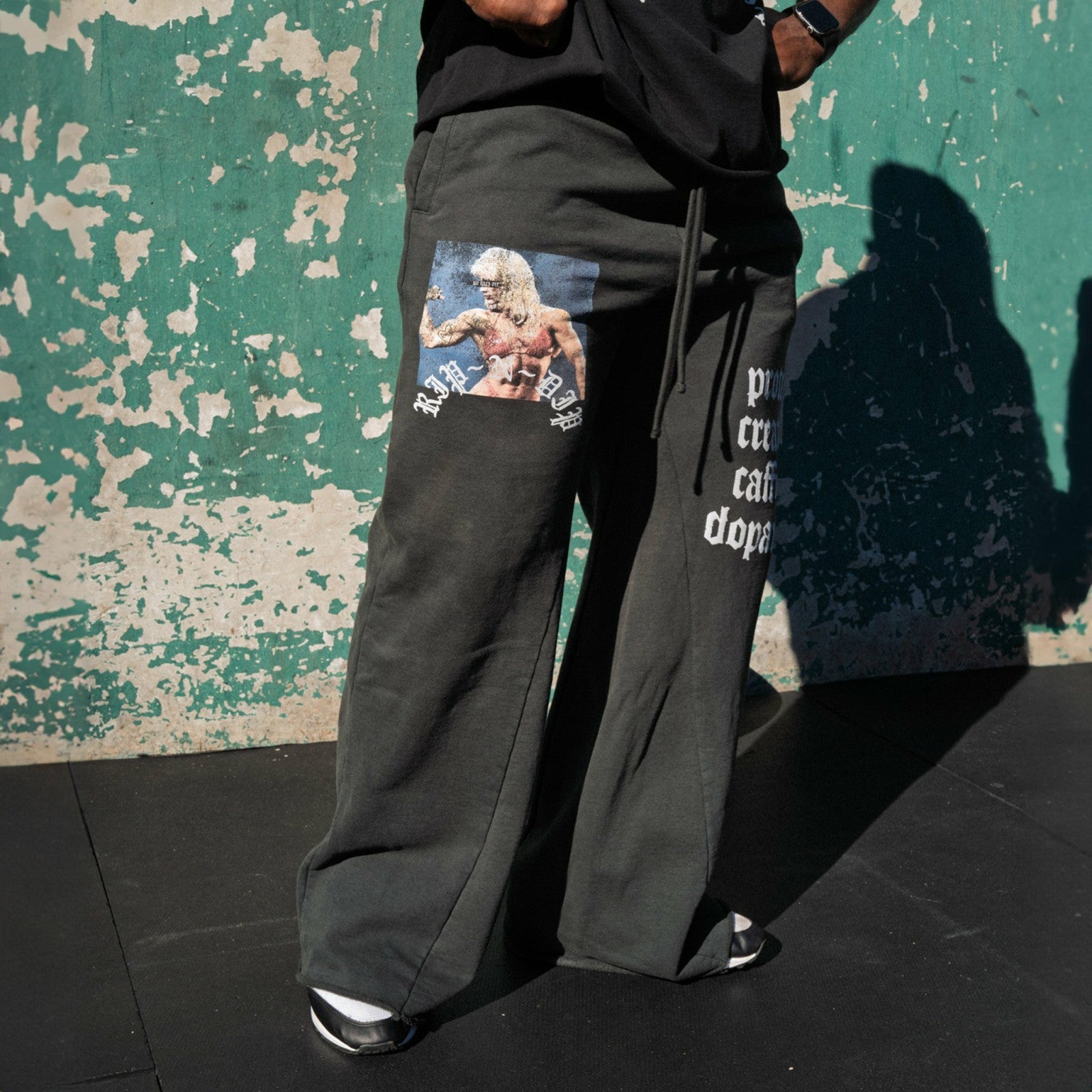 Ripndip Sale | Protein Straight Leg 500GSM Sweatpants (Gunmetal)