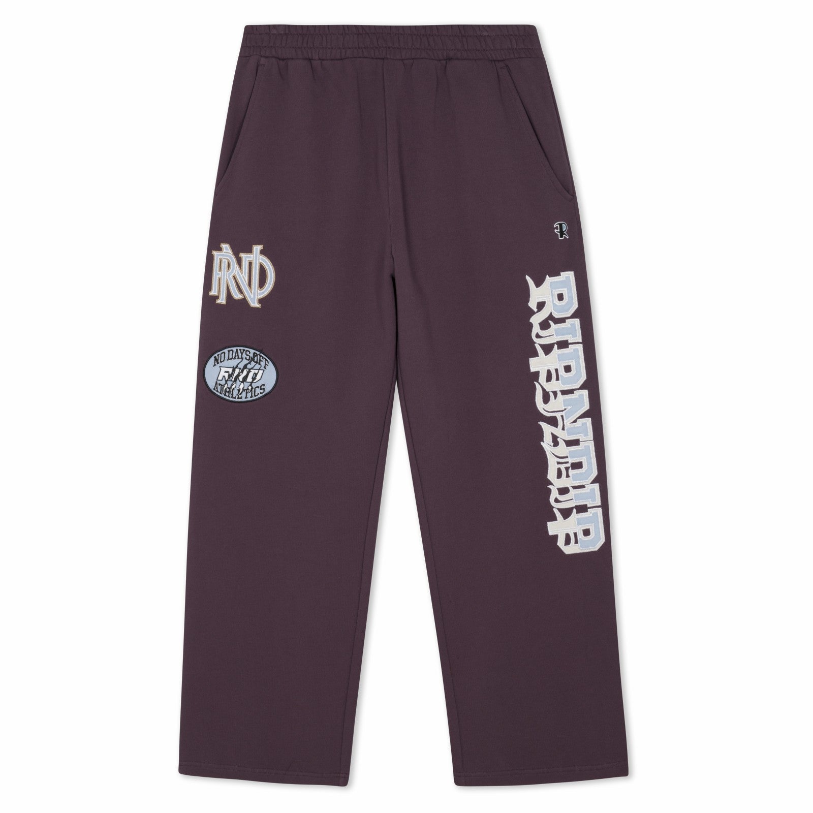 Ripndip Online Shop | No Days Off Straight Leg Sweatpants (Plum)
