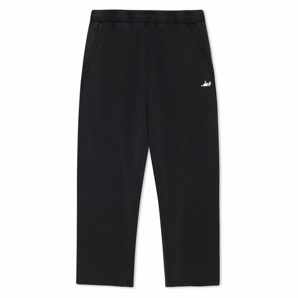 Ripndip Discount | Castanza Straight Leg Sweatpants (Black Vintage Wash)