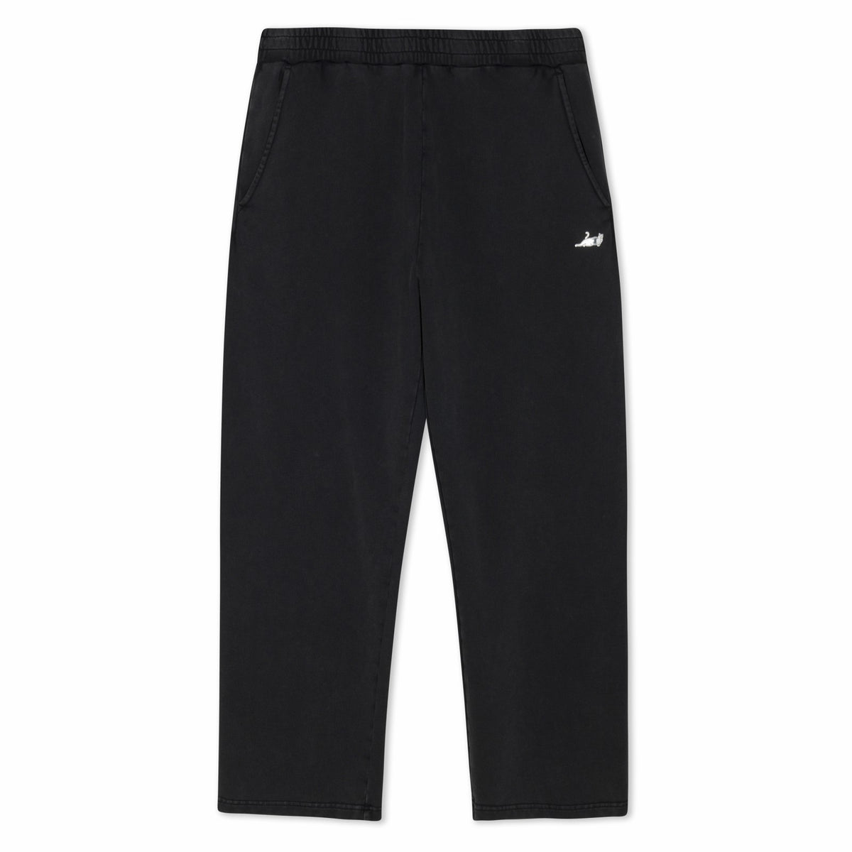 Ripndip Discount | Castanza Straight Leg Sweatpants (Black Vintage Wash)
