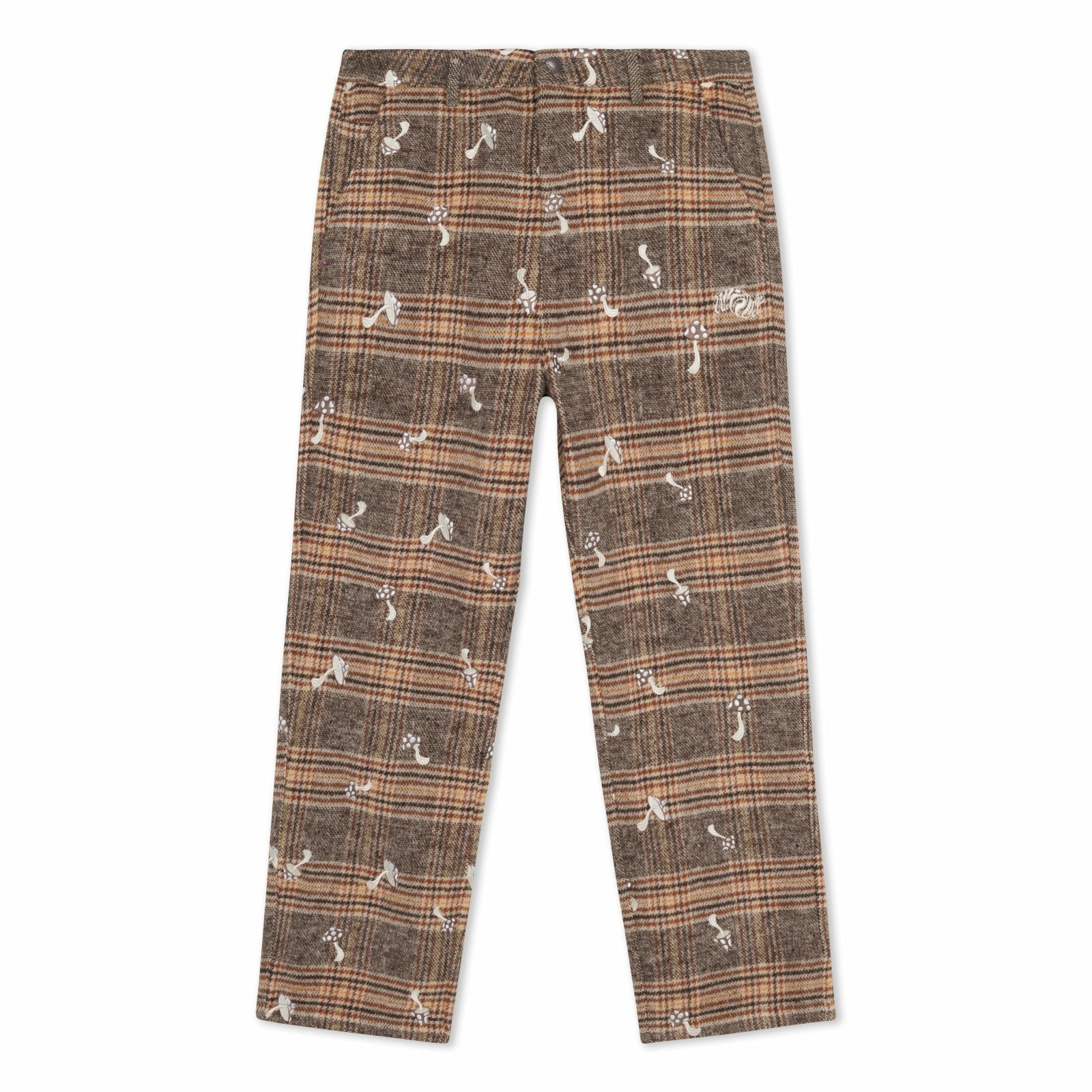 Ripndip Online Shop | Euphoria Pants (Brown Plaid)
