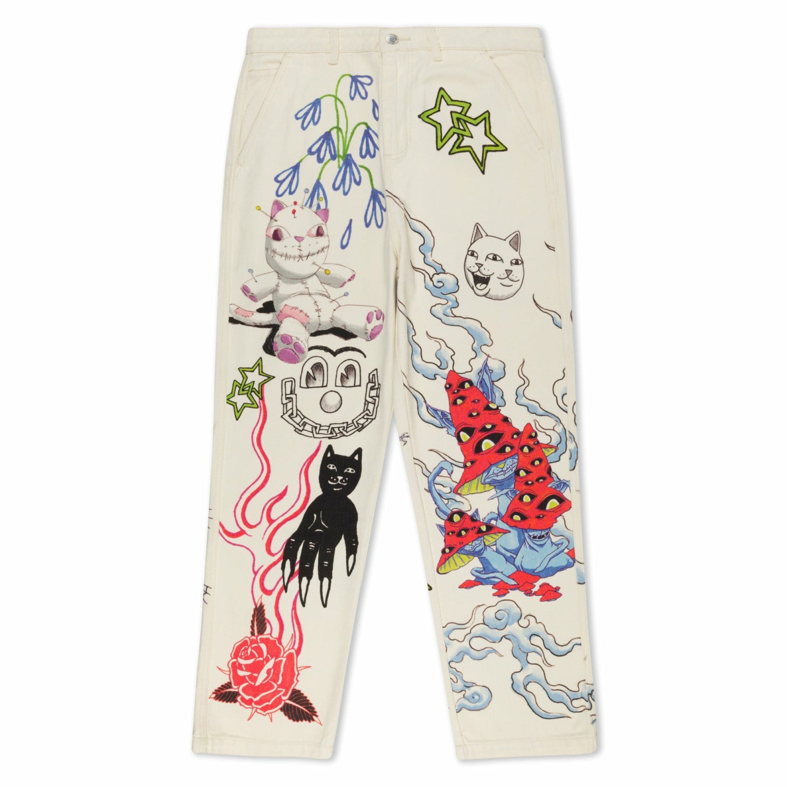 Ripndip New | Travis Pants (Off White)