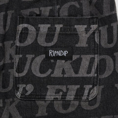 Ripndip For Sale | F.U.F.F. Washed Denim Pants (Black)