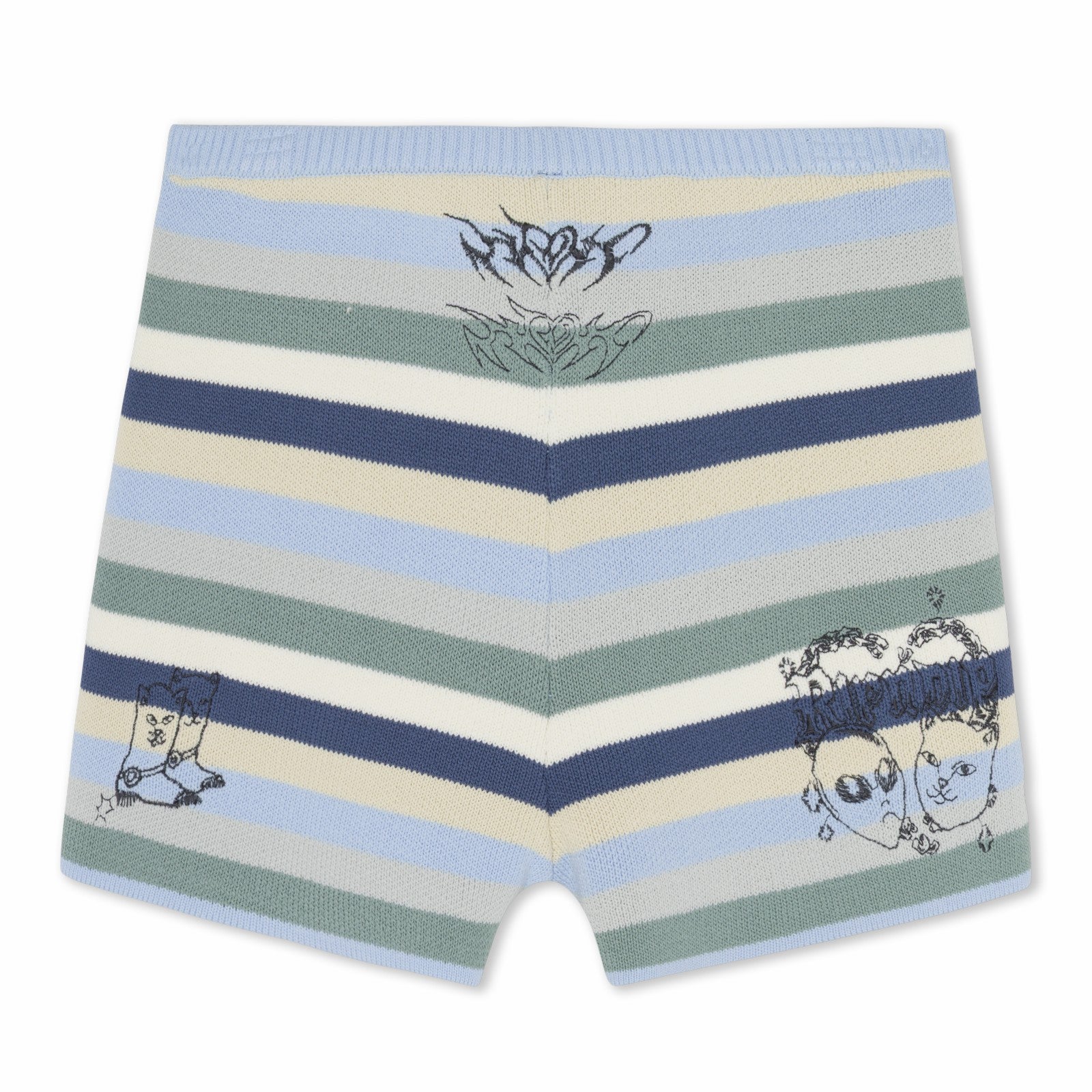 Ripndip For Sale | Westside Crochet Shorts (Powder Blue)