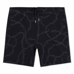 Ripndip Discount | Wired Swim Shorts (Black)