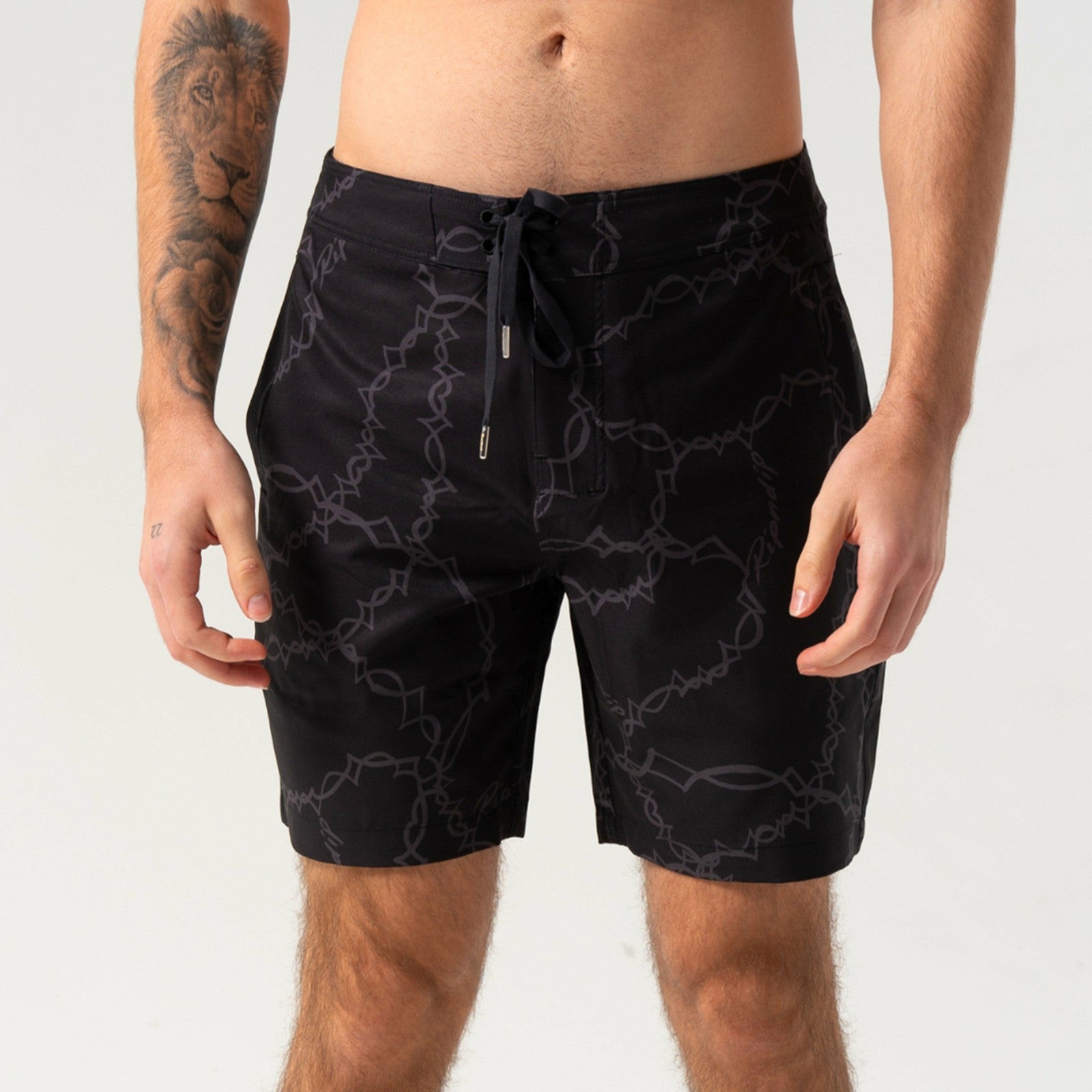 Ripndip Discount | Wired Swim Shorts (Black)
