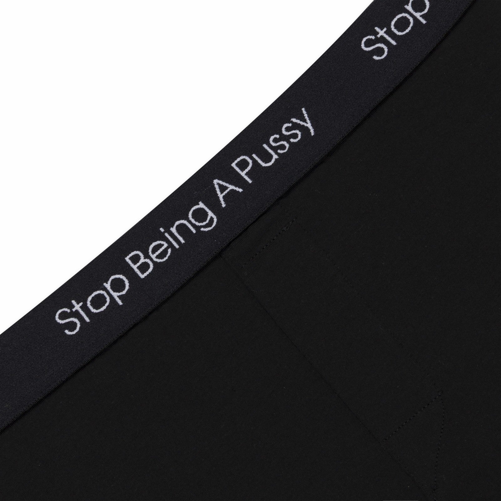 Ripndip Outlets | Stop Being A Pussy Boxers (Black)