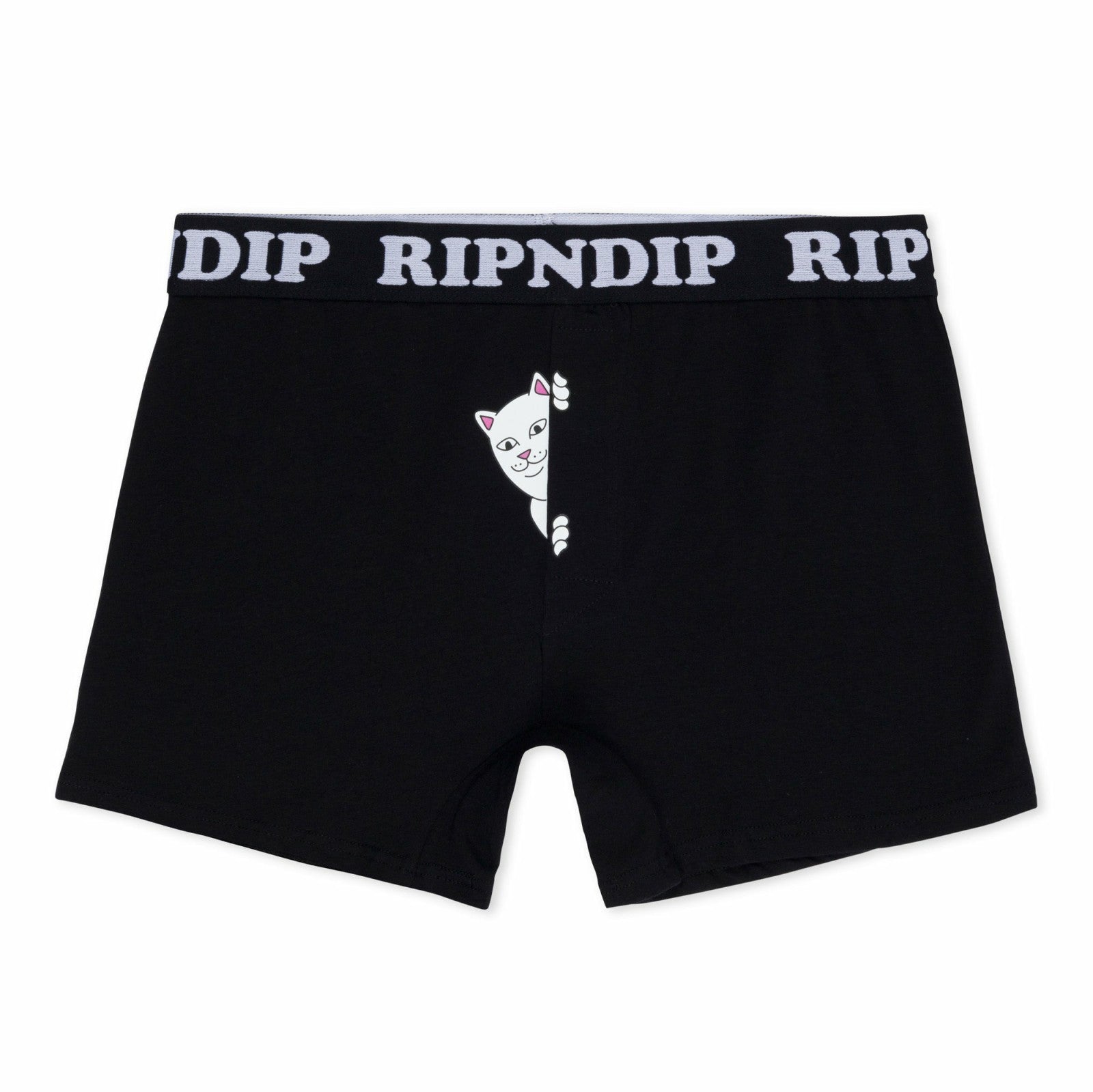 Ripndip Online Shop | Peek A Nermal Boxers (Black)