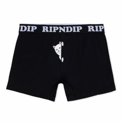 Ripndip Online Shop | Peek A Nermal Boxers (Black)