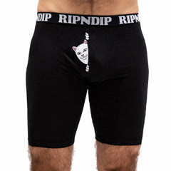 Ripndip Online Shop | Peek A Nermal Boxers (Black)