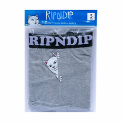 Ripndip Discount | Peek A Nermal Boxers (Heather Grey)