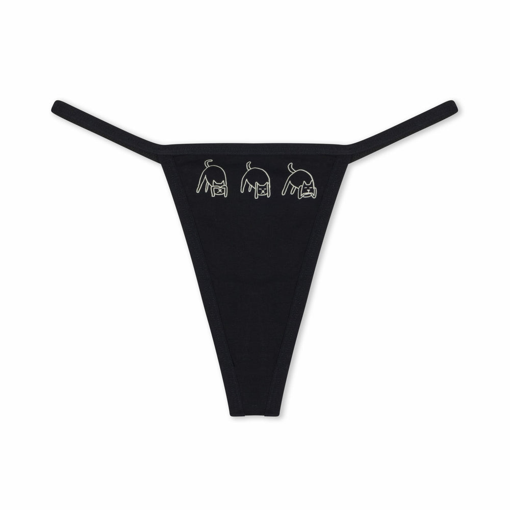 Ripndip Outlets | Blonded Thong (Black)