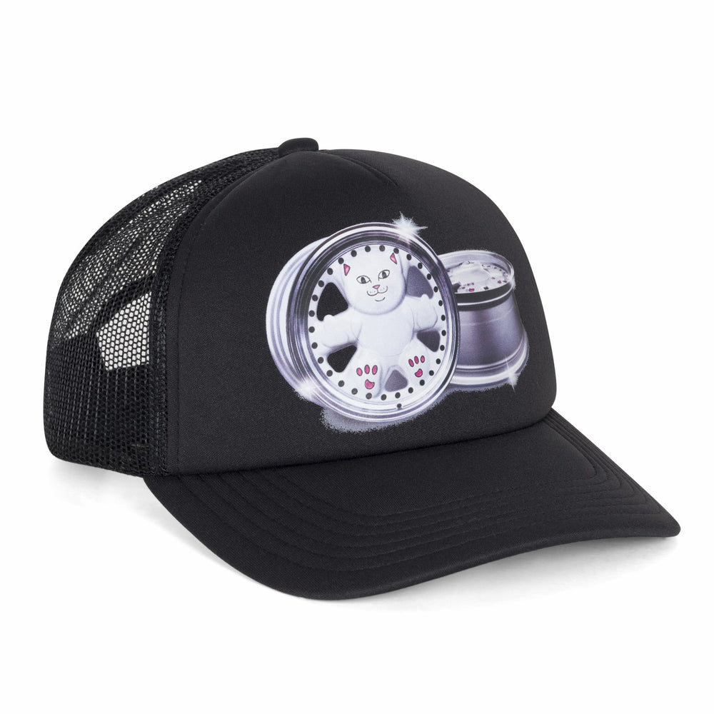 Ripndip Online Shop | Nerm Wheels Trucker Hat (Black)