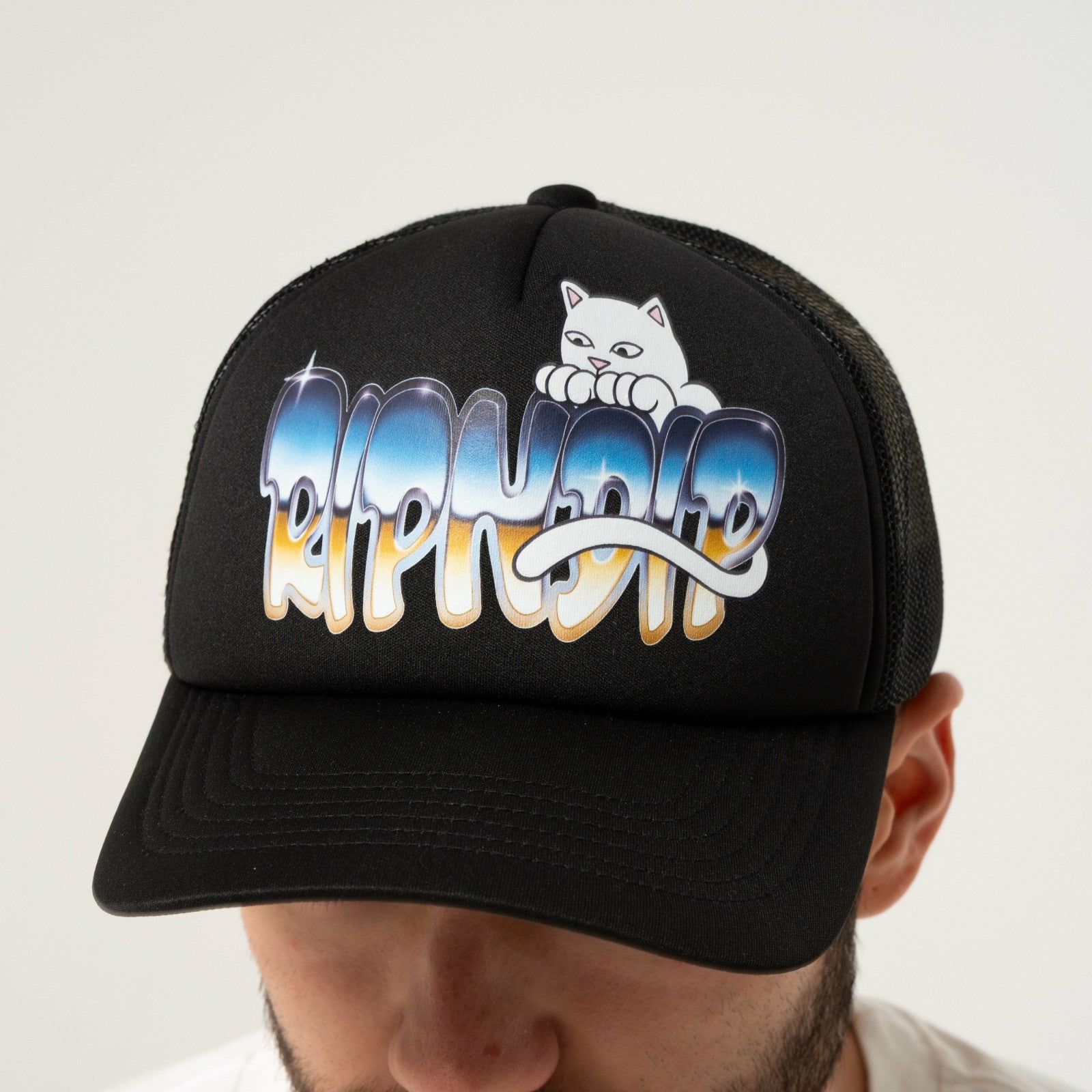 Ripndip New | Chroma Trucker Hat (Black)