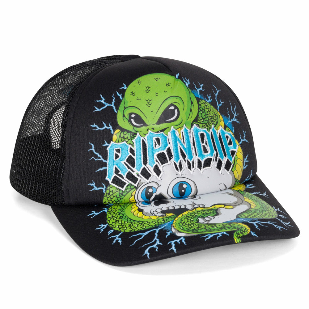 Ripndip For Sale | Skull and Bones Trucker Hat (Black)