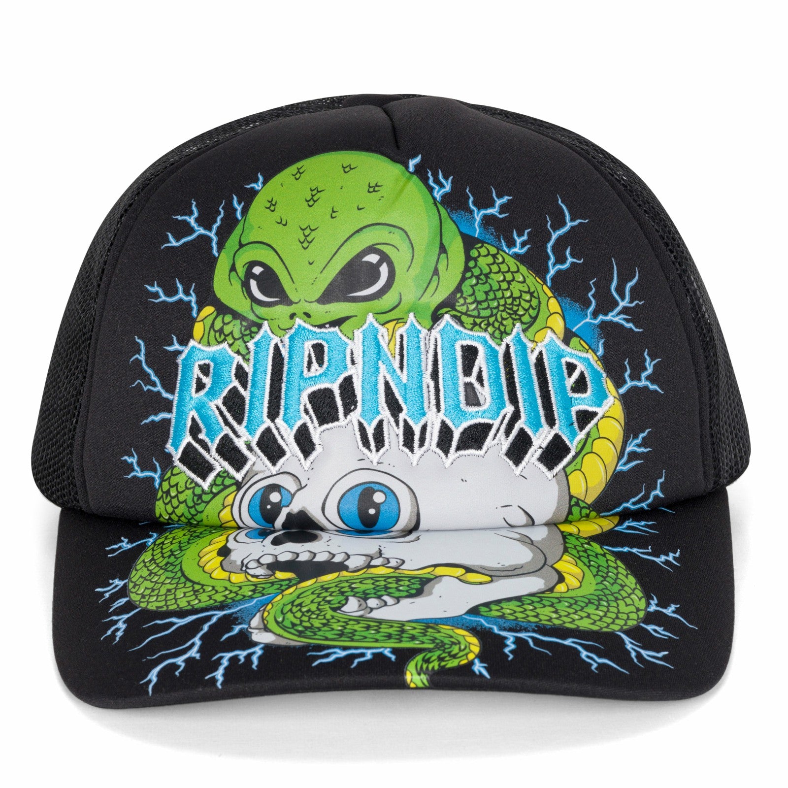 Ripndip For Sale | Skull and Bones Trucker Hat (Black)