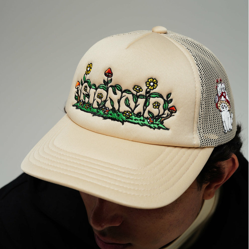 Ripndip Outlets | Field Friends Trucker Hat (Sand)
