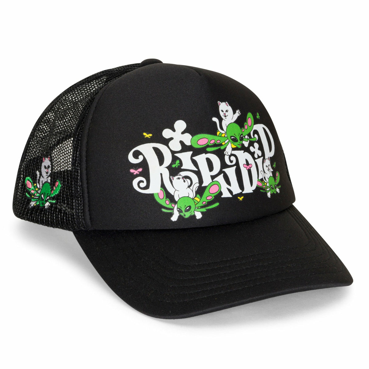 Ripndip Sale | Fly Away Trucker Hat (Black)