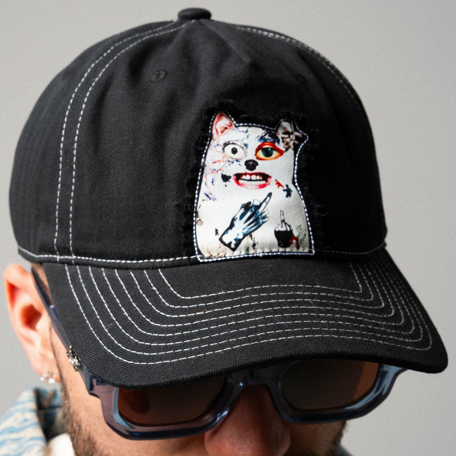 Ripndip Discount | Lord Nermal Collage Snapback (Black)