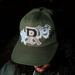 Ripndip Discount | RIPNDIP Team Snapback (Hunter Green)