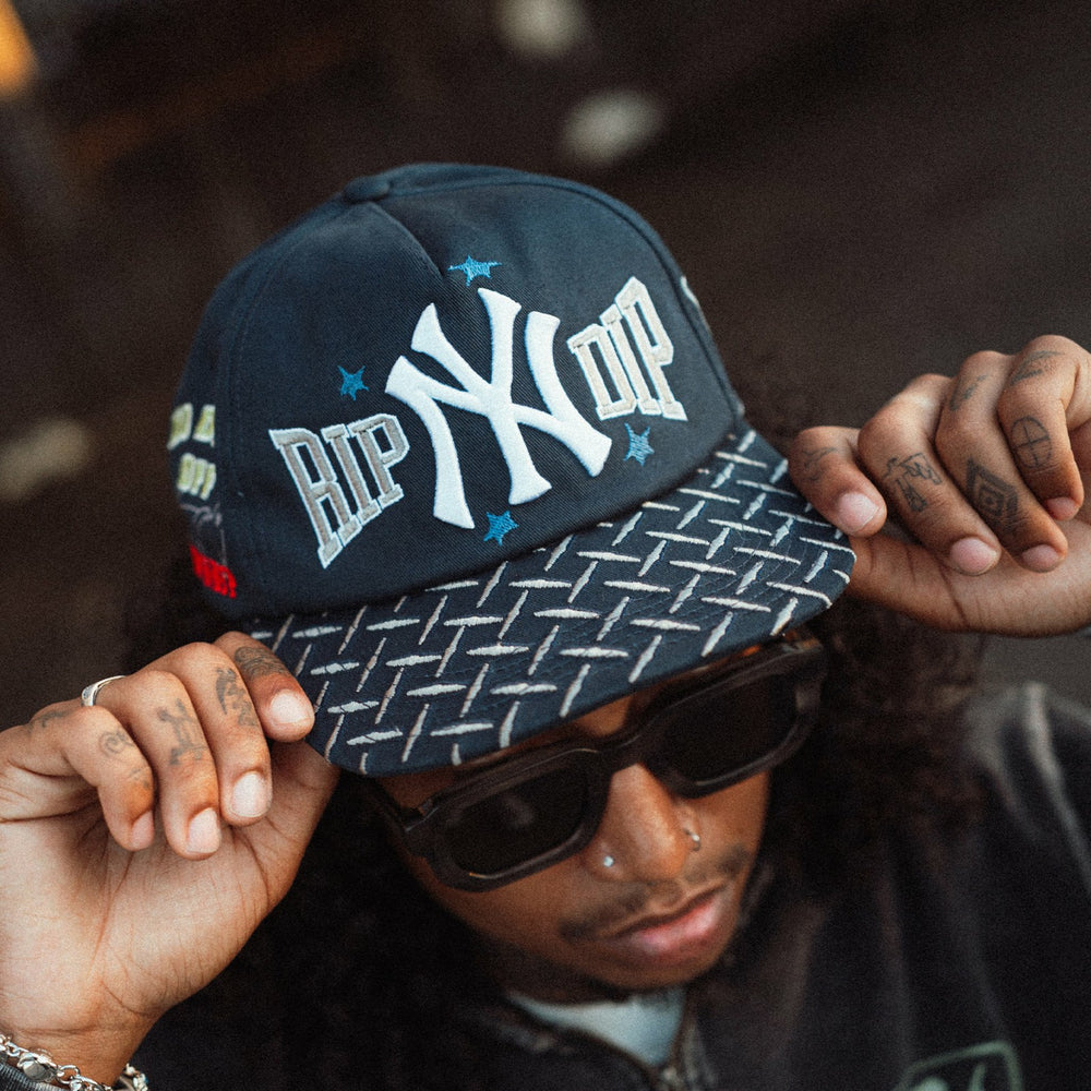 Ripndip Sale | NY Athletics Snapback (Navy)