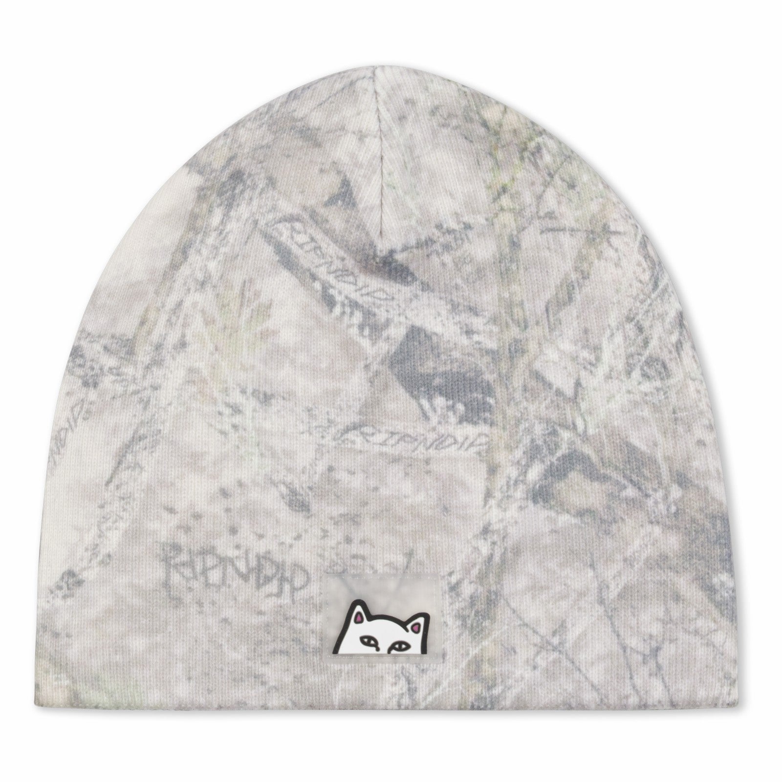 Ripndip Outlets | Peeking Nermal Skull Beanie (Nerm Tree Camo)