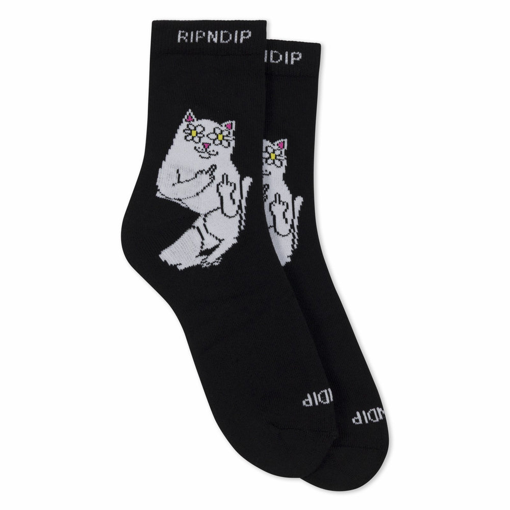 Ripndip For Sale | Lord Blossom Mid Socks (Black)