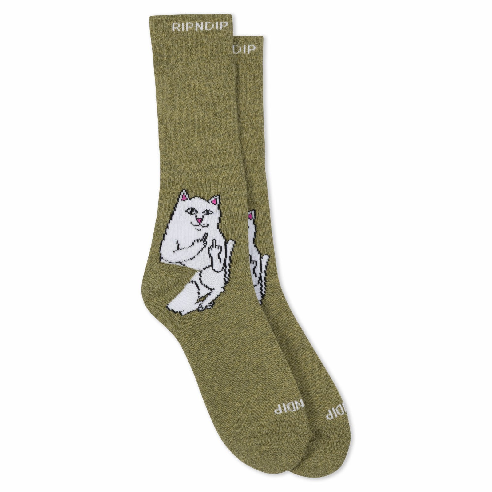 Ripndip Discount | Lord Nermal Socks (Olive)