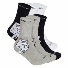 Ripndip Online Shop | Lord Nermal Socks 6 Pack (Multi)
