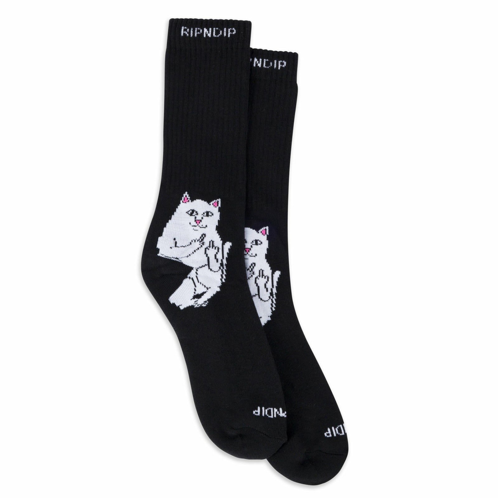 Ripndip For Sale | Lord Nermal Socks (Black) - Ripndip