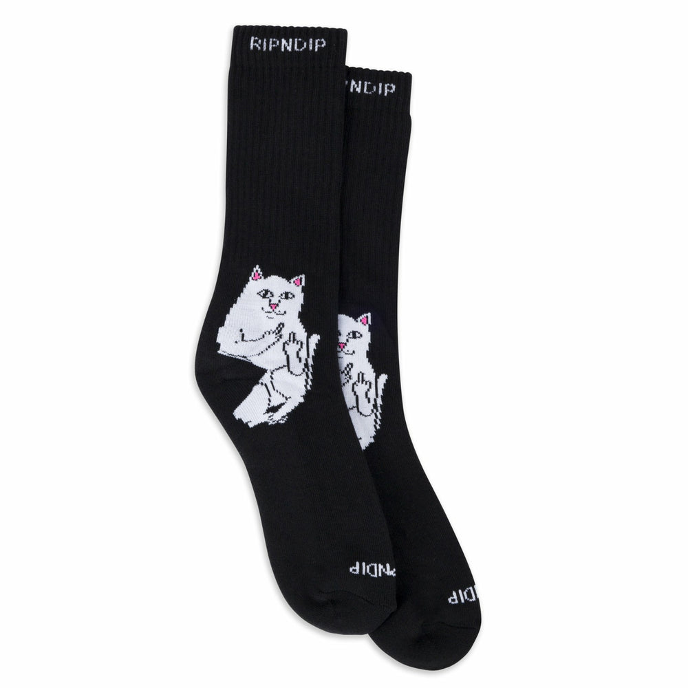 Ripndip For Sale | Lord Nermal Socks (Black) - Ripndip