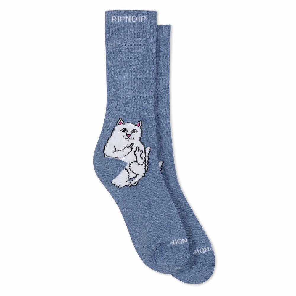 Ripndip Outlets | Lord Nermal Socks (Slate Heather)