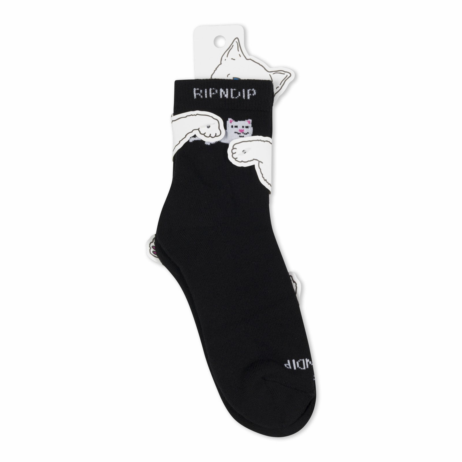 Ripndip New | Out Of This World Mid Socks (Black)