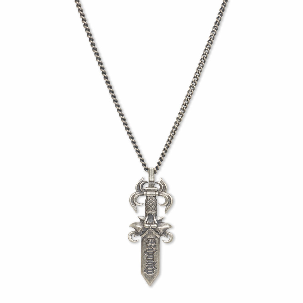 Ripndip Outlets | Nerm Dagger Necklace (Silver)
