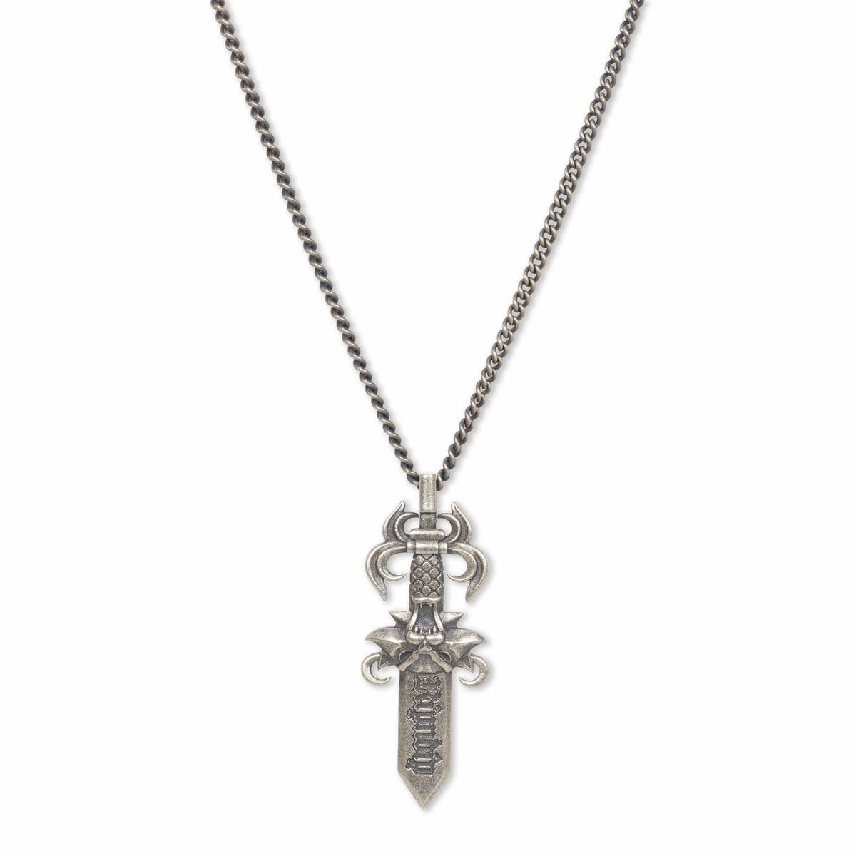 Ripndip Outlets | Nerm Dagger Necklace (Silver)