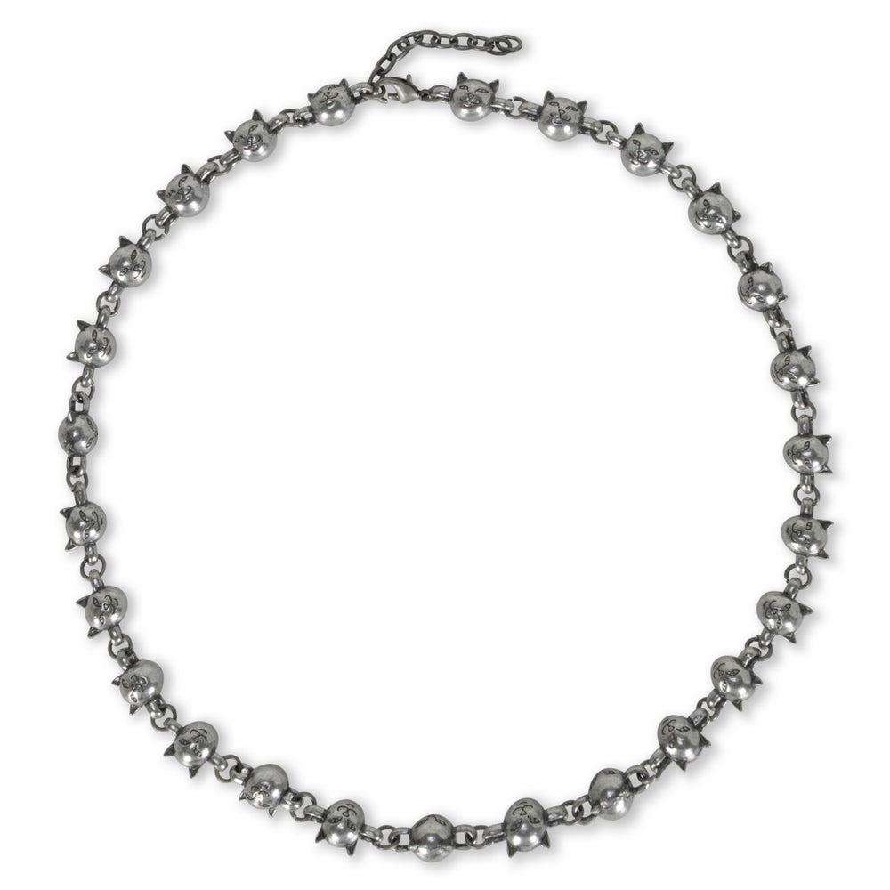 Ripndip For Sale | Lord Nermal Ball and Chain Necklace (Silver)