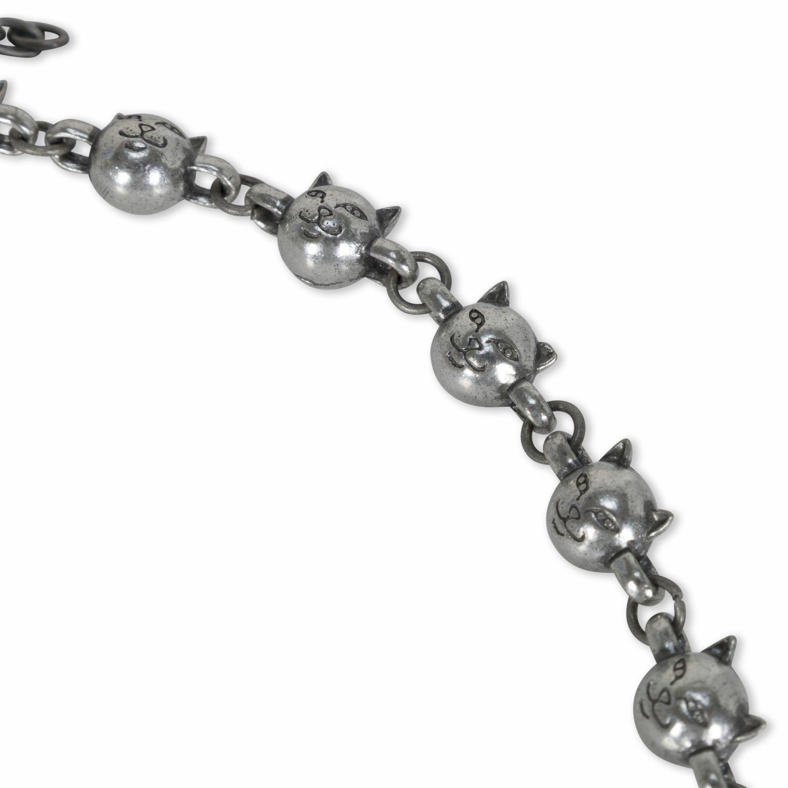 Ripndip For Sale | Lord Nermal Ball and Chain Necklace (Silver)