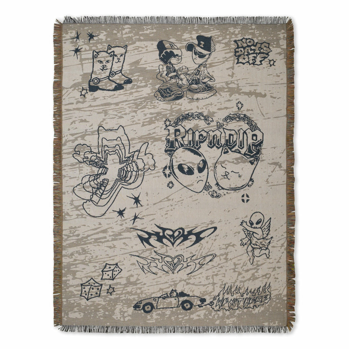 Ripndip Online | Westside Blanket (Bone)