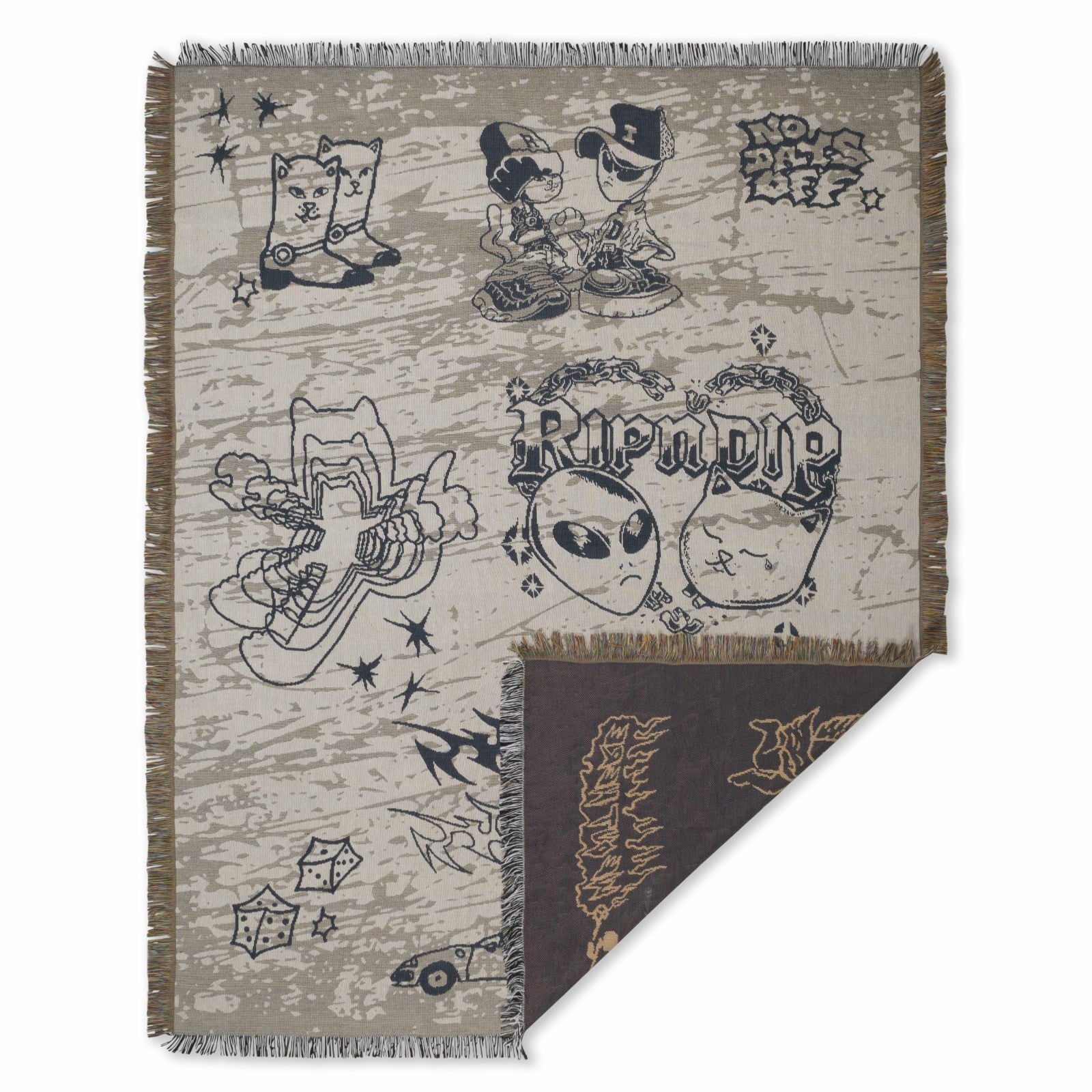Ripndip Online | Westside Blanket (Bone)