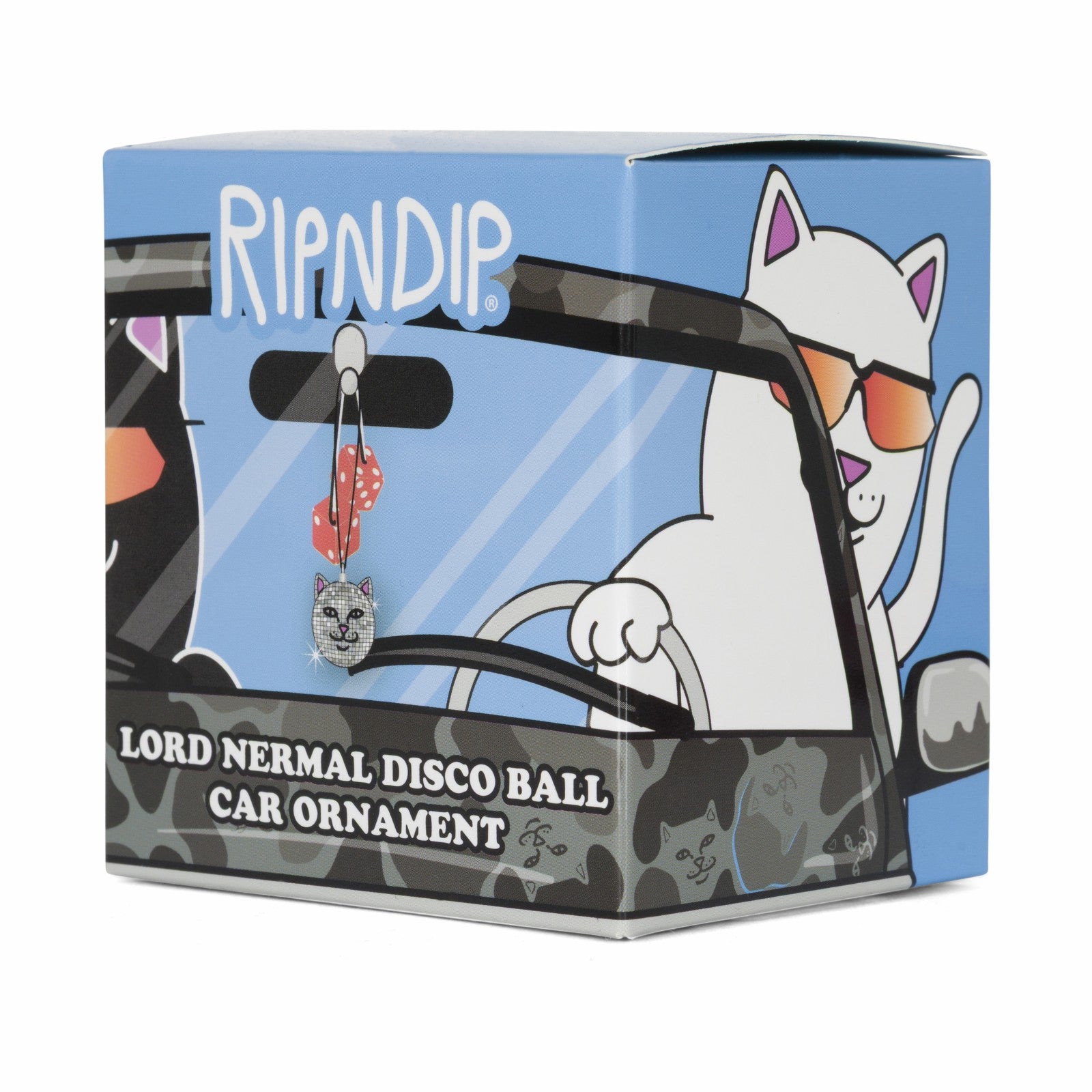 Ripndip Sale | Nermal Disco Car Ornament (Metallic)